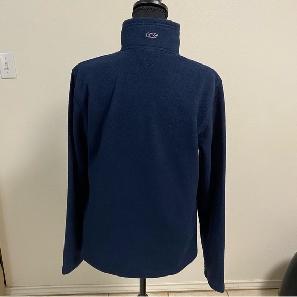 Vineyard Vines Harbor Fleece 1/4 Zip Navy Size XS - Picture 4 of 15